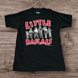 Little Rascals Black Graphic Tee